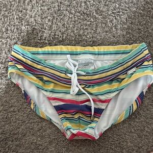 Men’s Striped 2xist swim brief